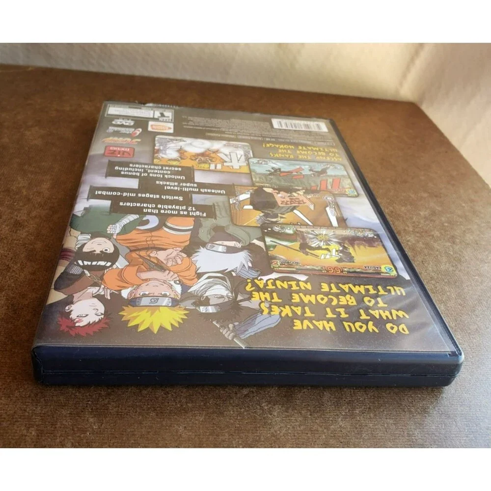 2002 NARUTO: ULTIMA NINJA SONY PS2 PlayStation 2 Bandai Namco Complete W/ Manual